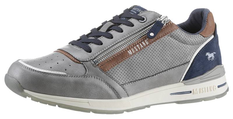 Mustang Shoes Sneaker, mit Aussenreissverschluss, Freizeitschuh, Halbschuh, Schnürschuh von mustang shoes