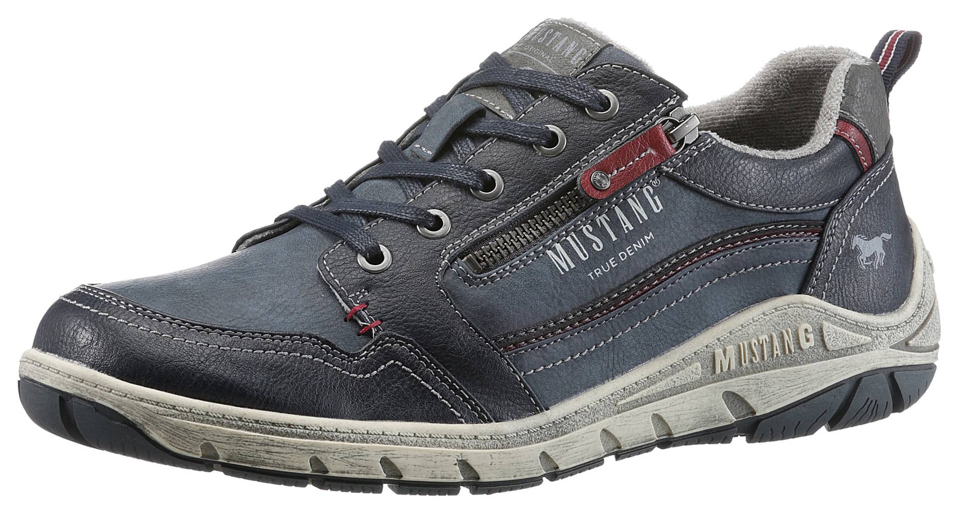 Mustang Shoes Sneaker, mit seitlichem Logoschriftzug, Freizeitschuh, Halbschuh, Schnürschuh Mustang Shoes Sneaker, mit seitlichem Logoschriftzug, Freizeitschuh, Halbschuh, Schnürschuh von mustang shoes