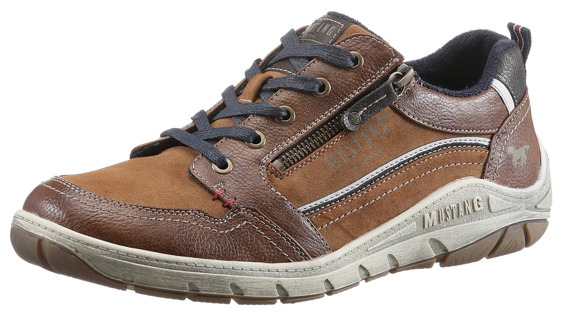Mustang Shoes Sneaker, mit seitlichem Logoschriftzug, Freizeitschuh, Halbschuh, Schnürschuh Mustang Shoes Sneaker, mit seitlichem Logoschriftzug, Freizeitschuh, Halbschuh, Schnürschuh von mustang shoes