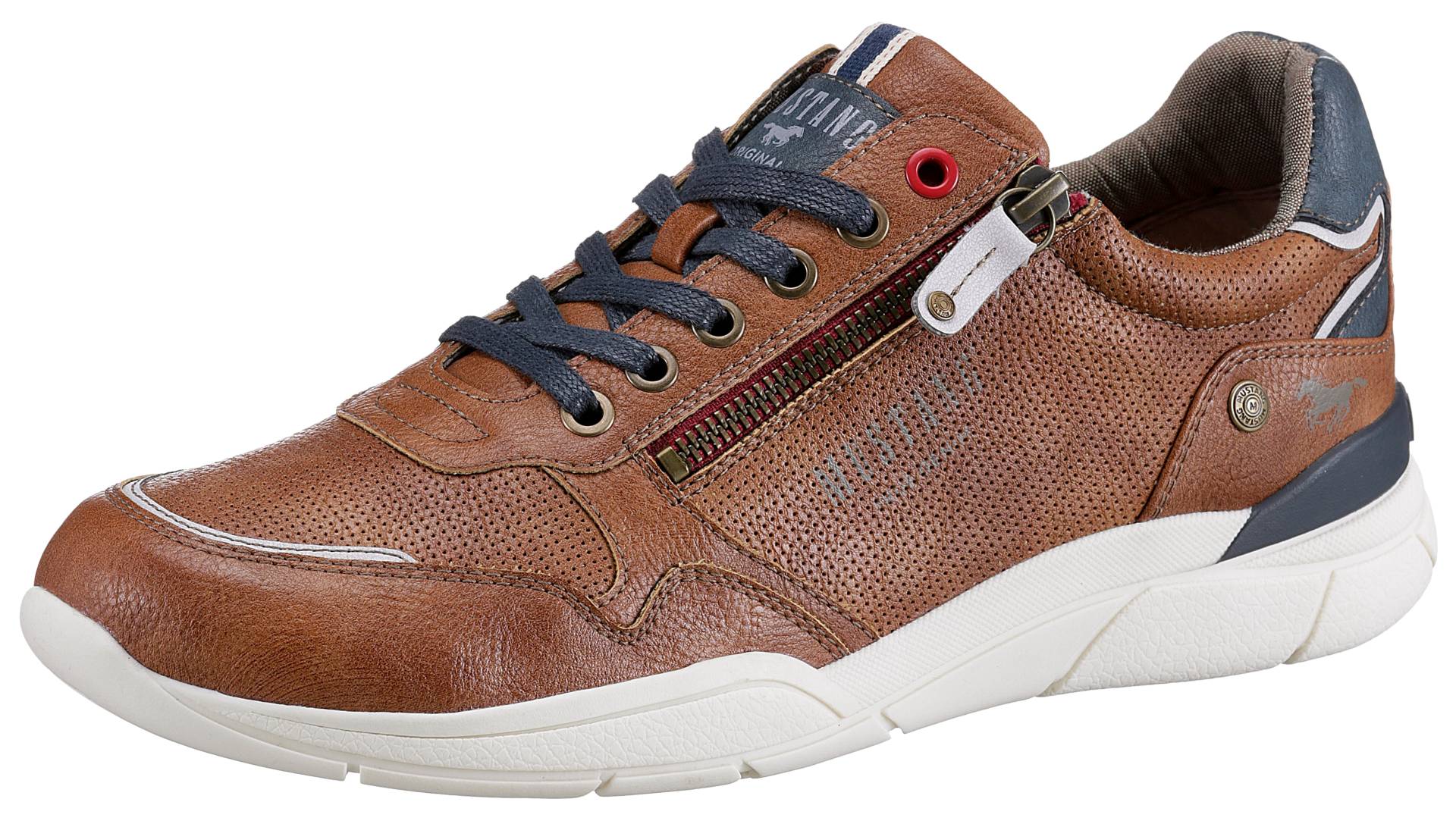 Mustang Shoes Sneaker, mit seitlichem Reissverschluss, Freizeitschuh, Halbschuh, Schnürschuh Mustang Shoes Sneaker, mit seitlichem Reissverschluss, Freizeitschuh, Halbschuh, Schnürschuh von mustang shoes