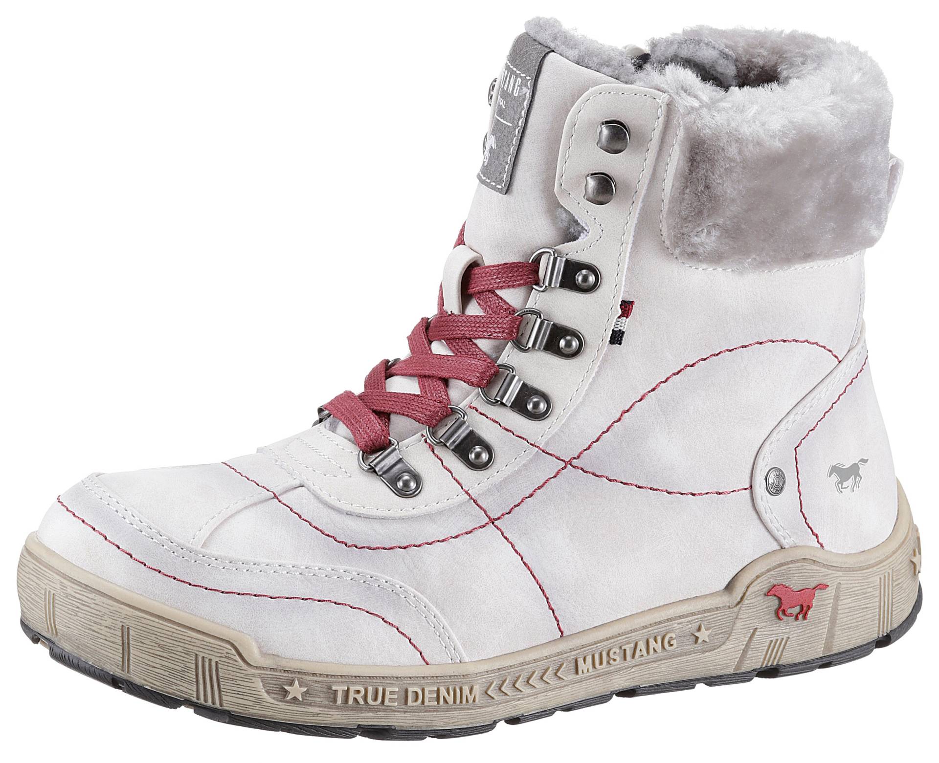Mustang Shoes Winterboots, mit Kunstfellkragen in Weite G = weit Mustang Shoes Winterboots, mit Kunstfellkragen in Weite G = weit von mustang shoes