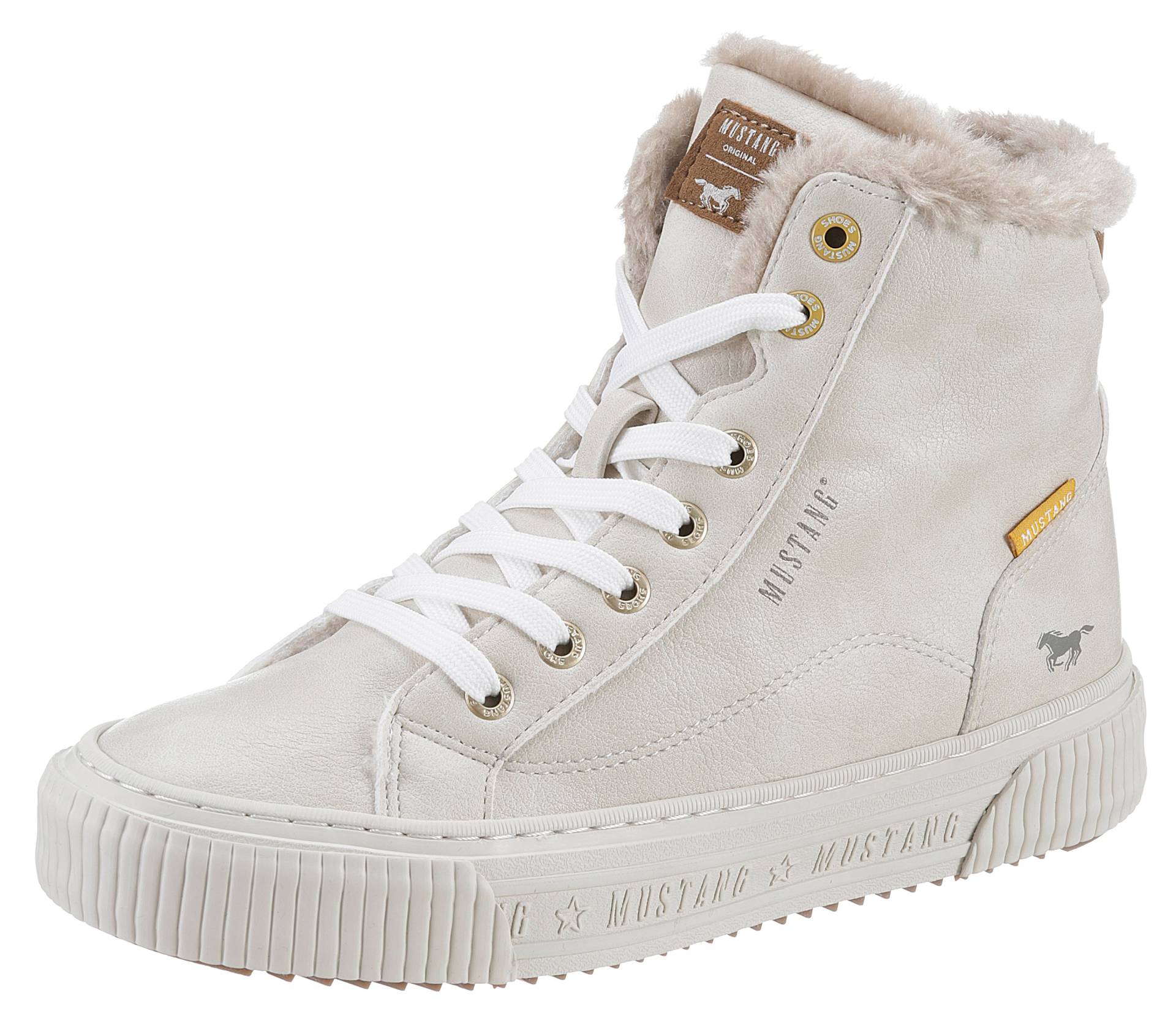 Mustang Shoes Winterboots, High Top Sneaker, Schnürboots mit Plateausohle Mustang Shoes Winterboots, High Top Sneaker, Schnürboots mit Plateausohle von mustang shoes