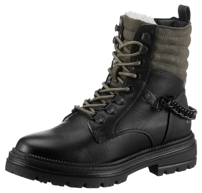 Mustang Shoes Winterboots, mit gestepptem Schaftabschluss von mustang shoes