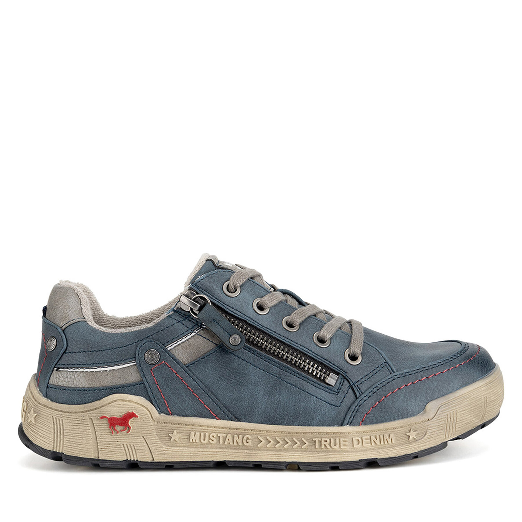 Halbschuhe Mustang 1290-302 Blau von mustang