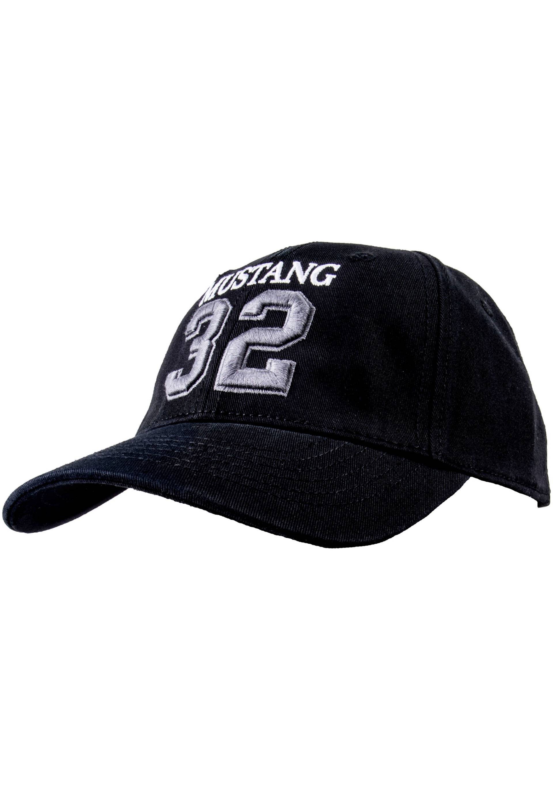 MUSTANG Baseball Cap, mit leichter Verwaschung und MUSTANG-Stickerei von mustang