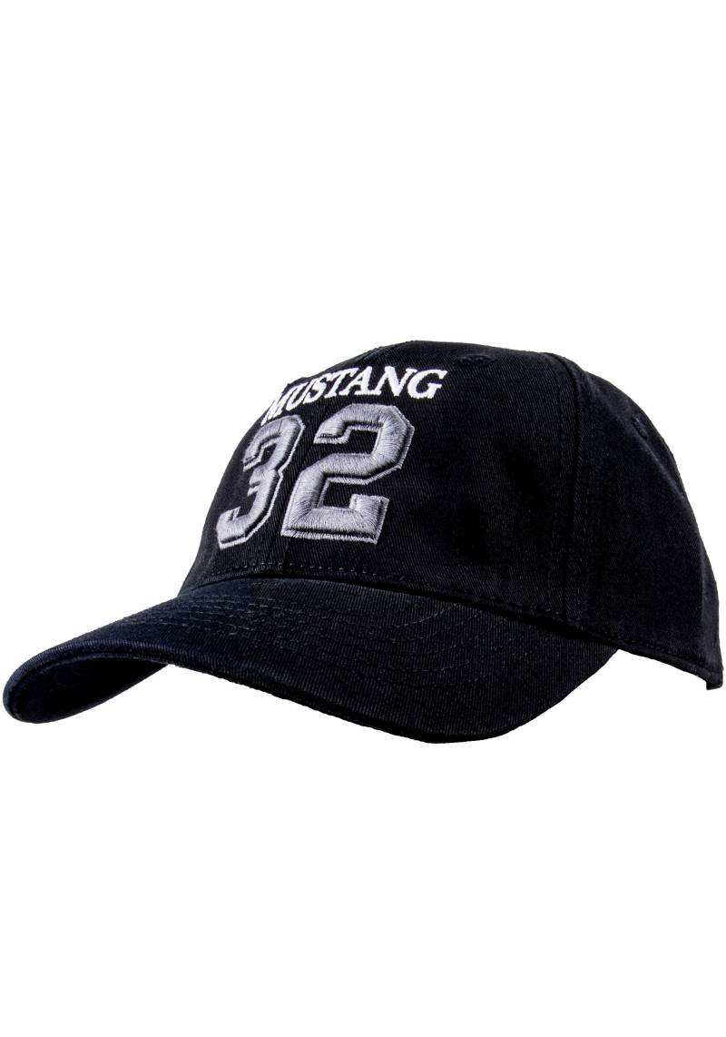 MUSTANG Baseball Cap, mit leichter Verwaschung und MUSTANG-Stickerei von mustang