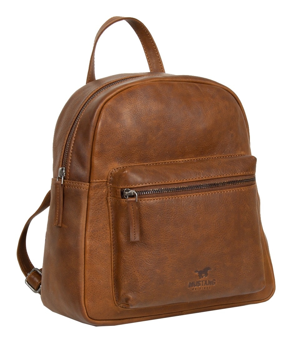 MUSTANG Cityrucksack »Memphis backpack round«, Reissverschluss-Rückfach MUSTANG Cityrucksack »Memphis backpack round«, Reissverschluss-Rückfach von mustang
