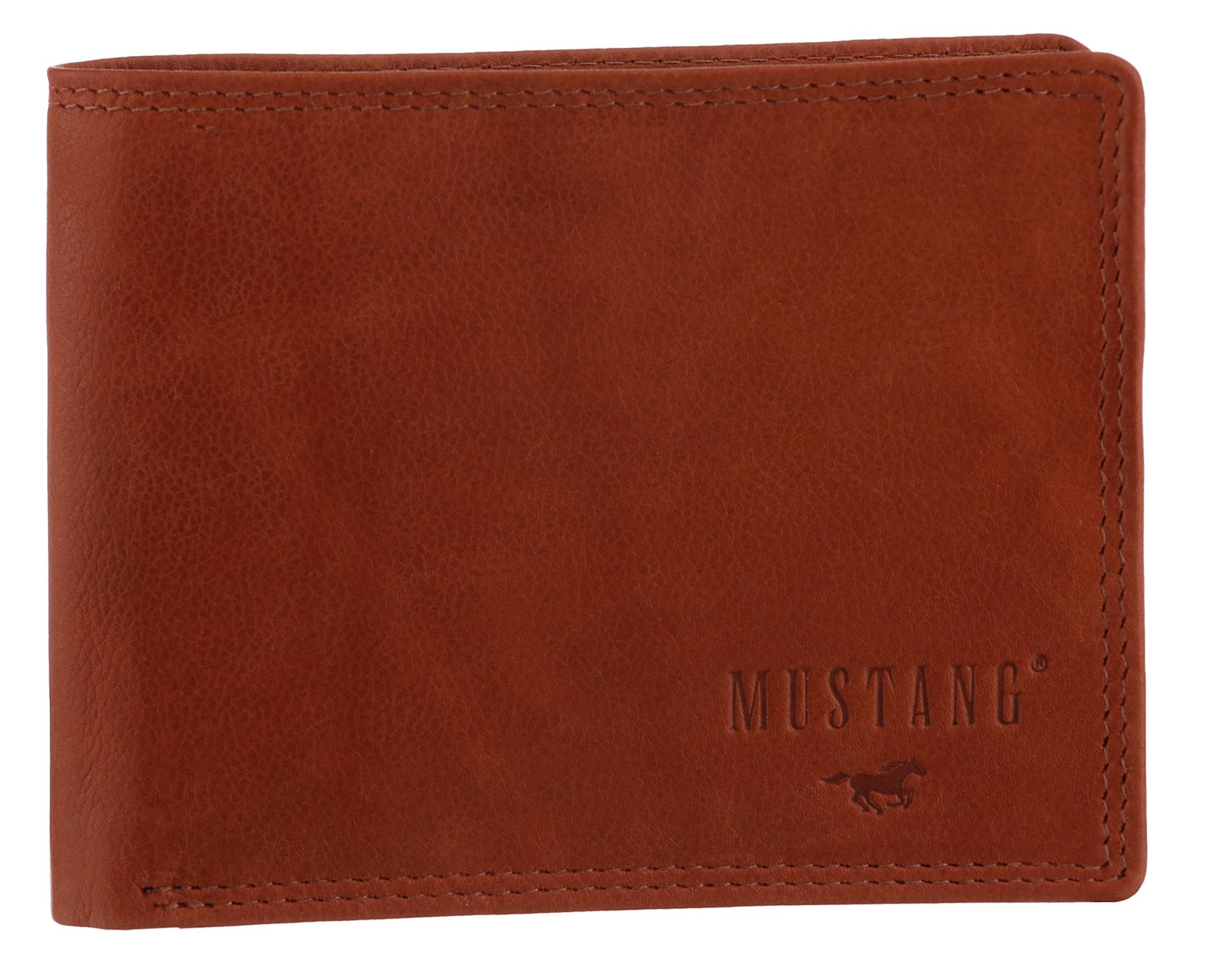 MUSTANG Geldbörse »Udine leather wallet side opening«, mit RFID-Schutz von mustang