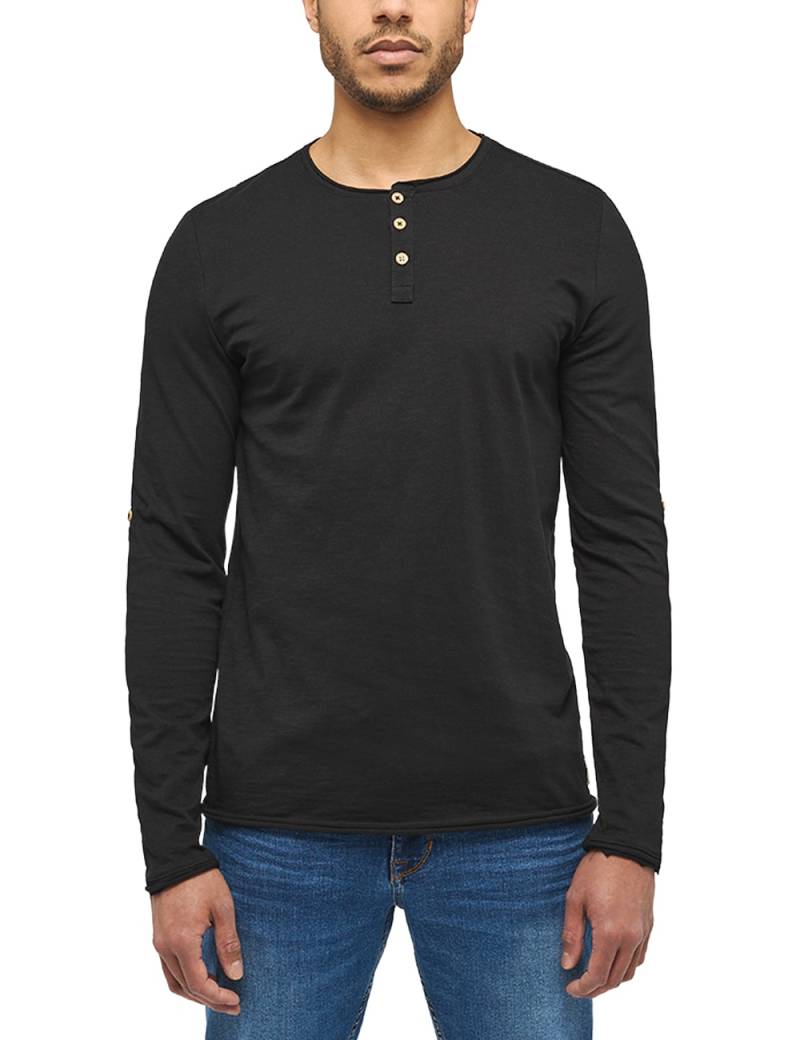 MUSTANG Henleyshirt »Style Adrian C Henley« von mustang