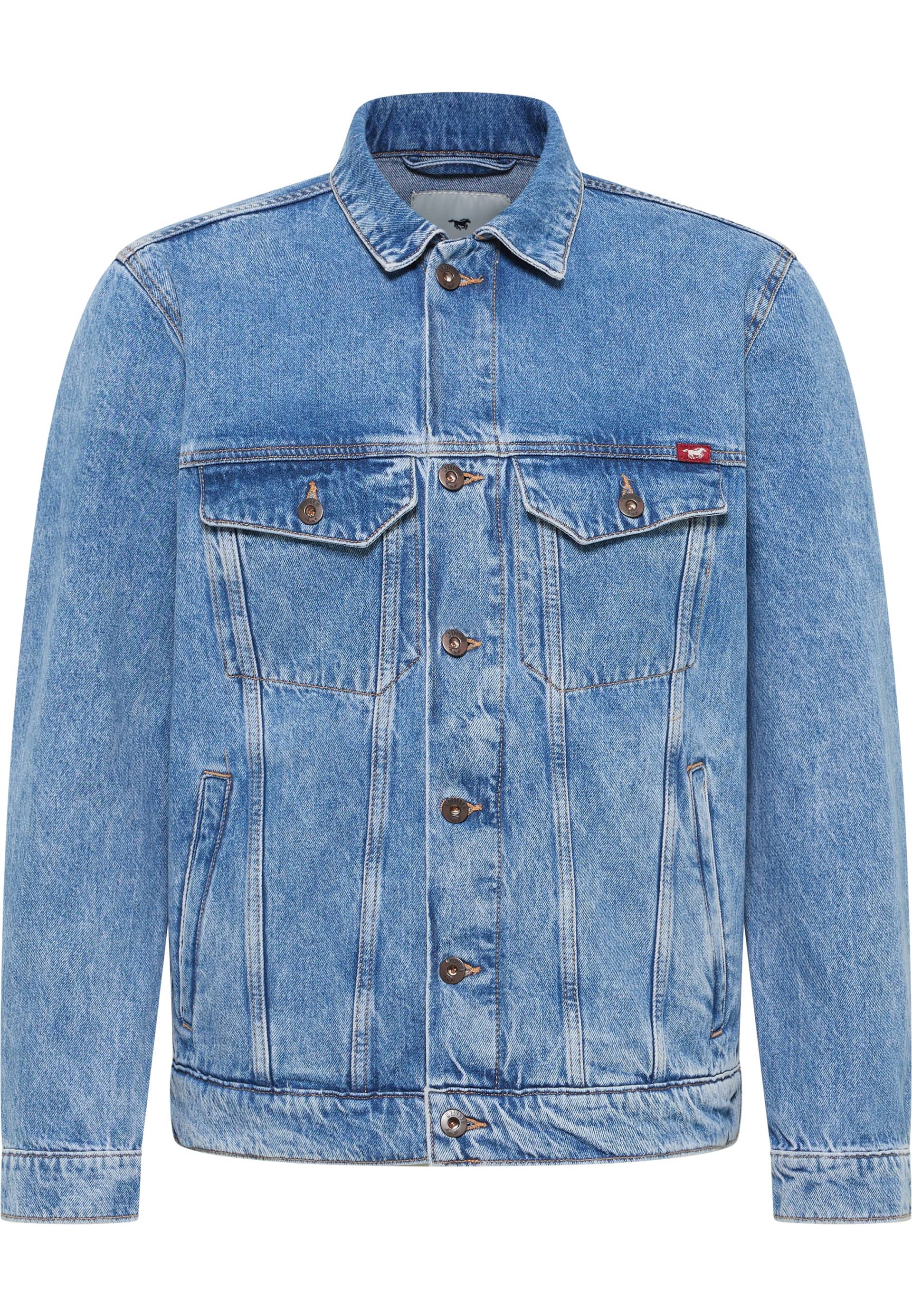 MUSTANG Jeansjacke »Style Dallas«, ohne Kapuze, mit Knopfleiste von mustang