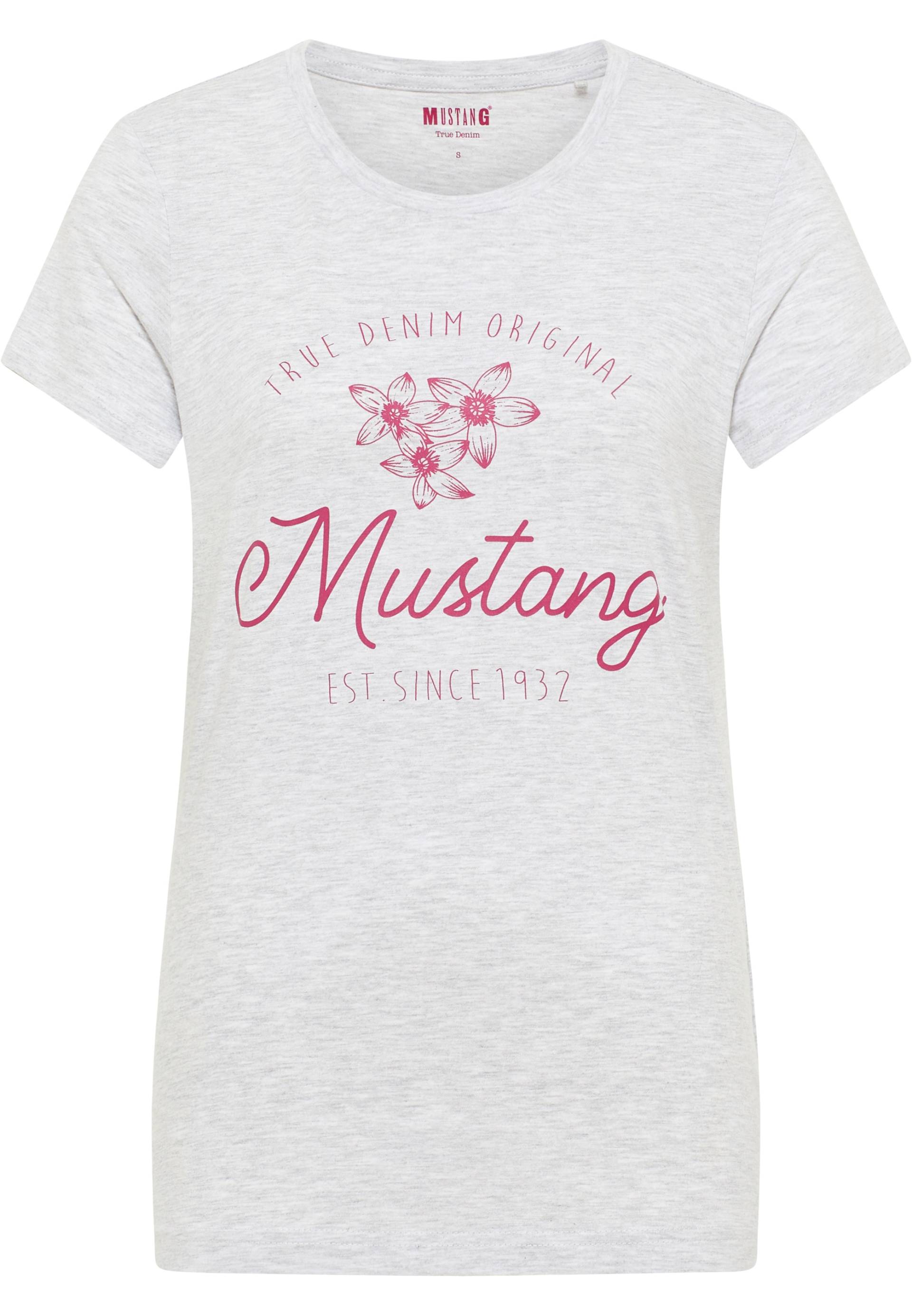 MUSTANG Kurzarmshirt »Print-Shirt« von mustang