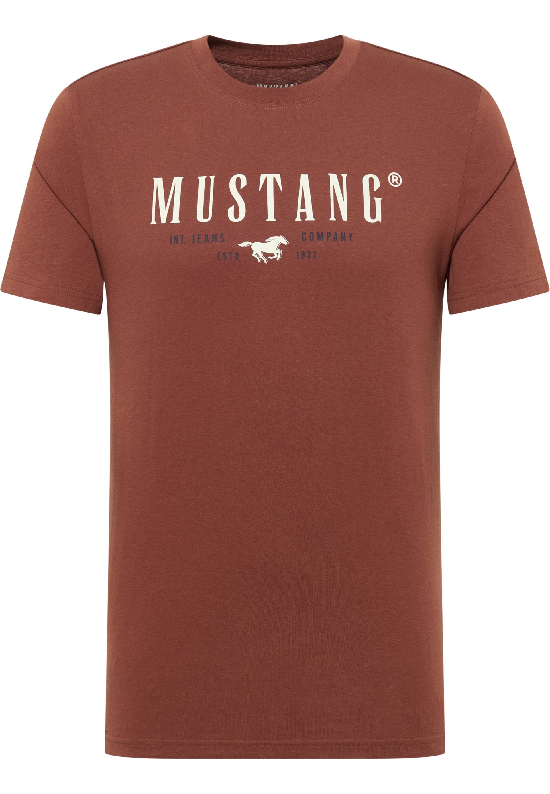 MUSTANG Kurzarmshirt »T-Shirt« von mustang