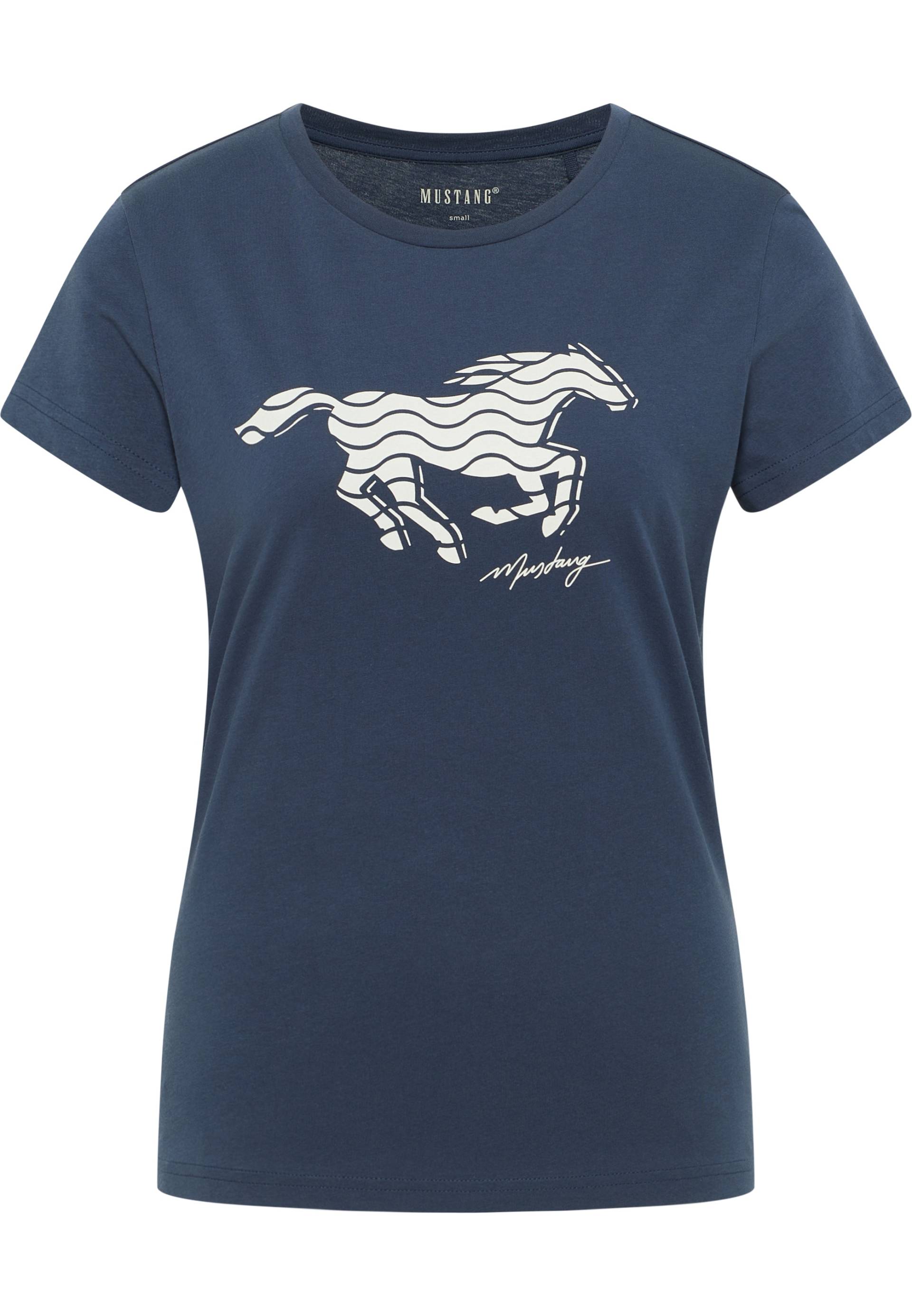 MUSTANG Kurzarmshirt »T-Shirt« von mustang