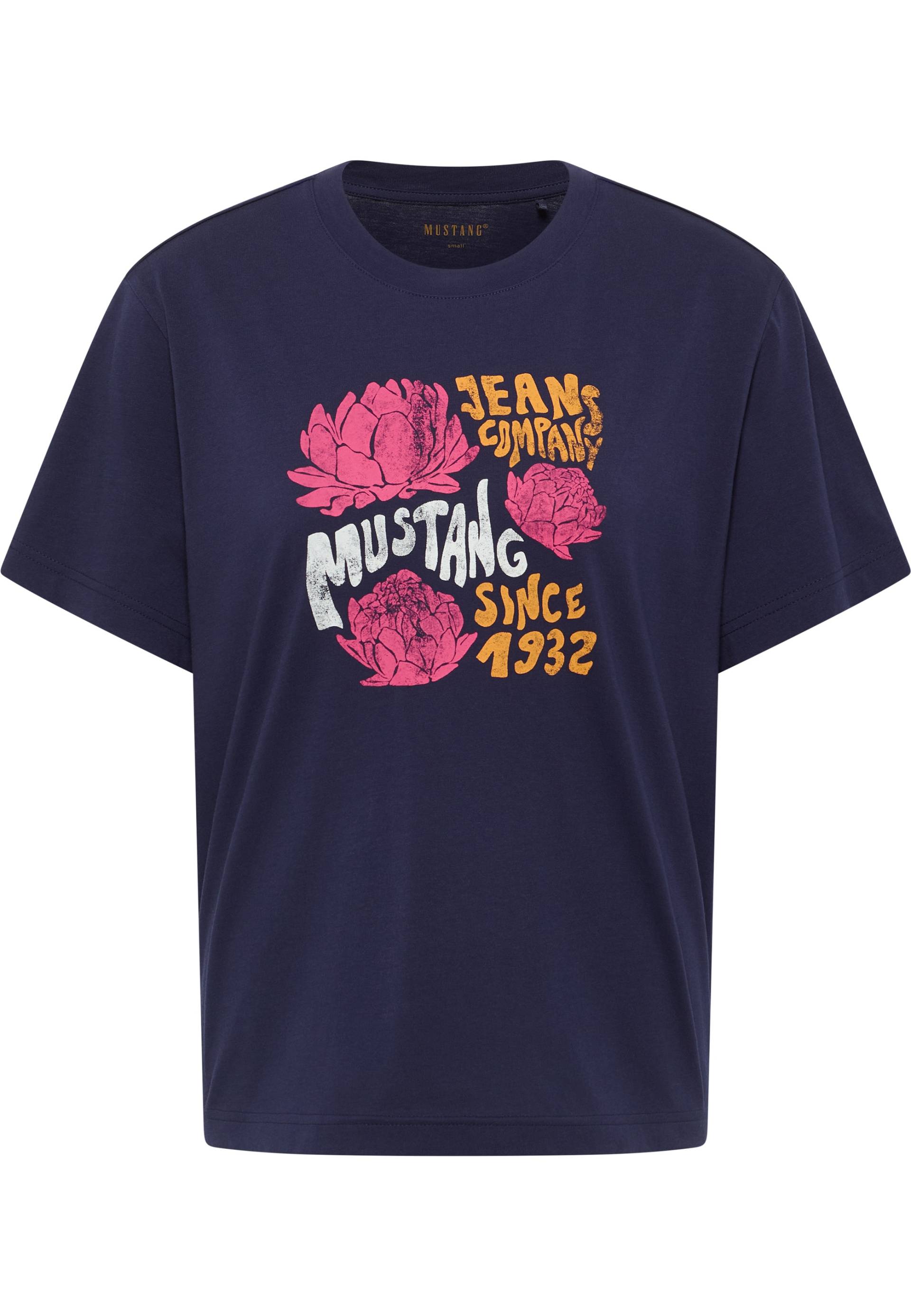 MUSTANG Kurzarmshirt »T-Shirt« von mustang