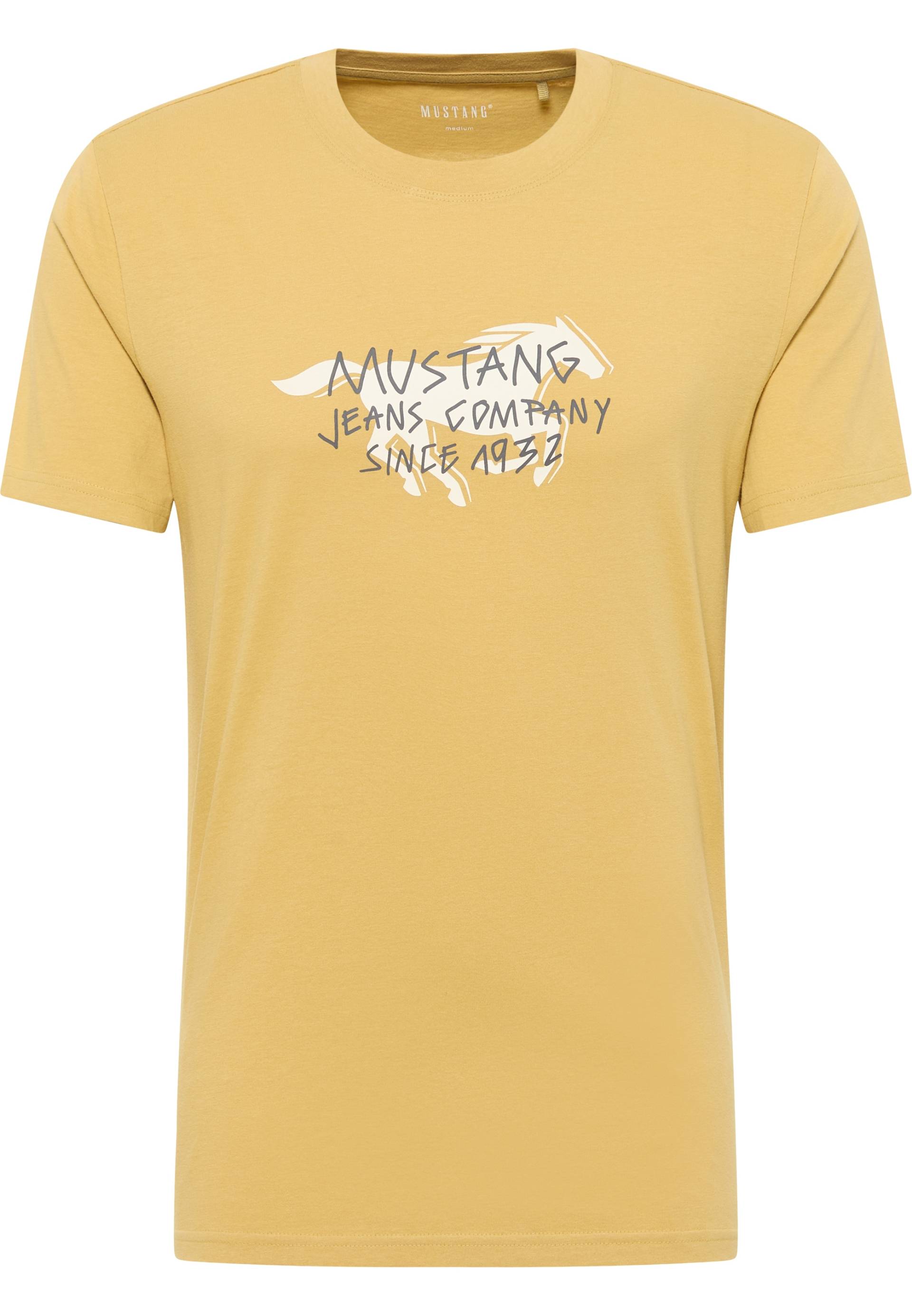 MUSTANG Kurzarmshirt »Herren T-Shirt« von mustang