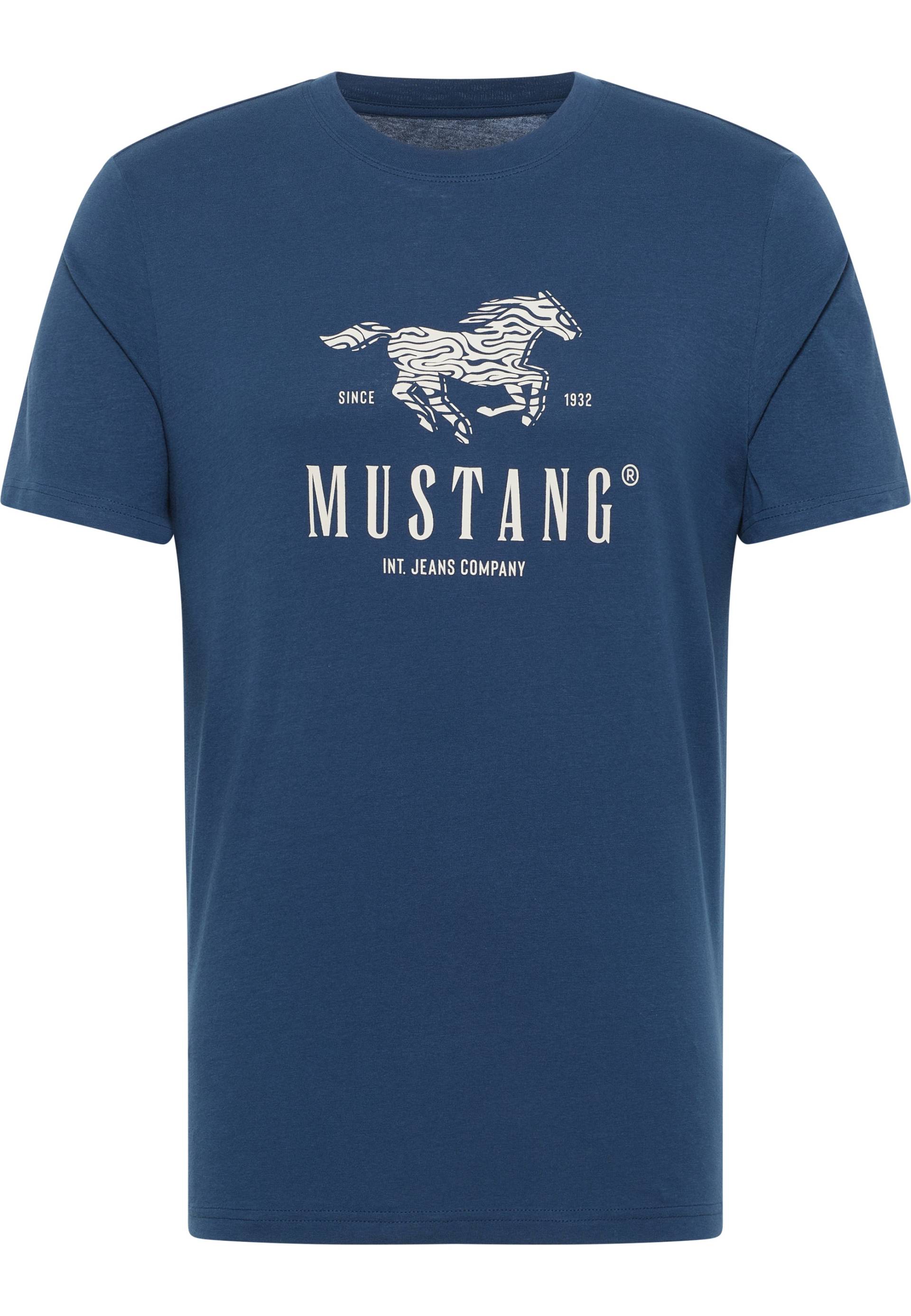 MUSTANG Kurzarmshirt »T-Shirt« von mustang