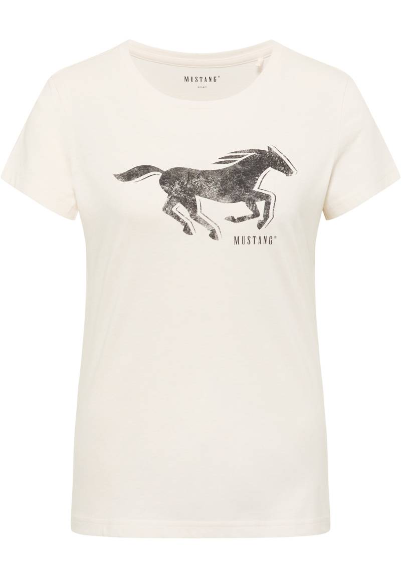 MUSTANG Kurzarmshirt »T-Shirt« von mustang