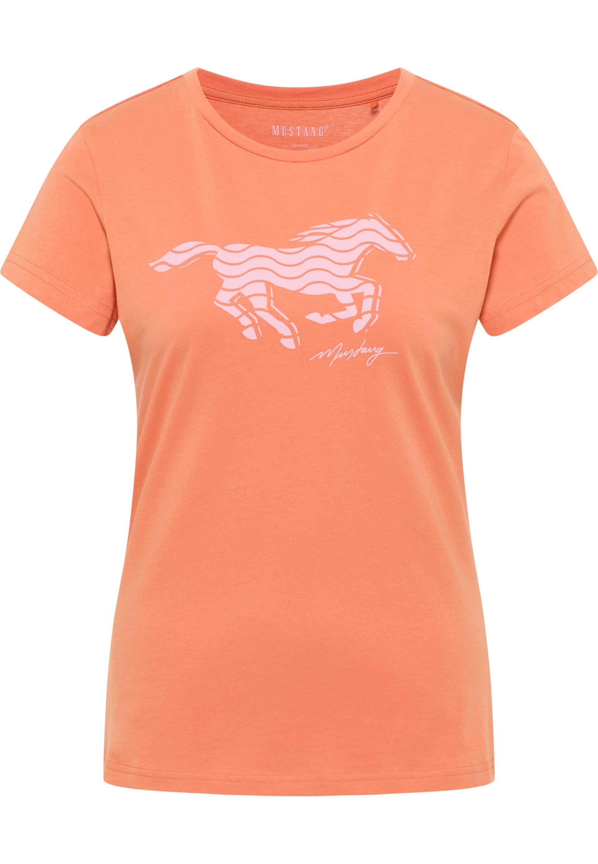 MUSTANG Kurzarmshirt »T-Shirt« von mustang