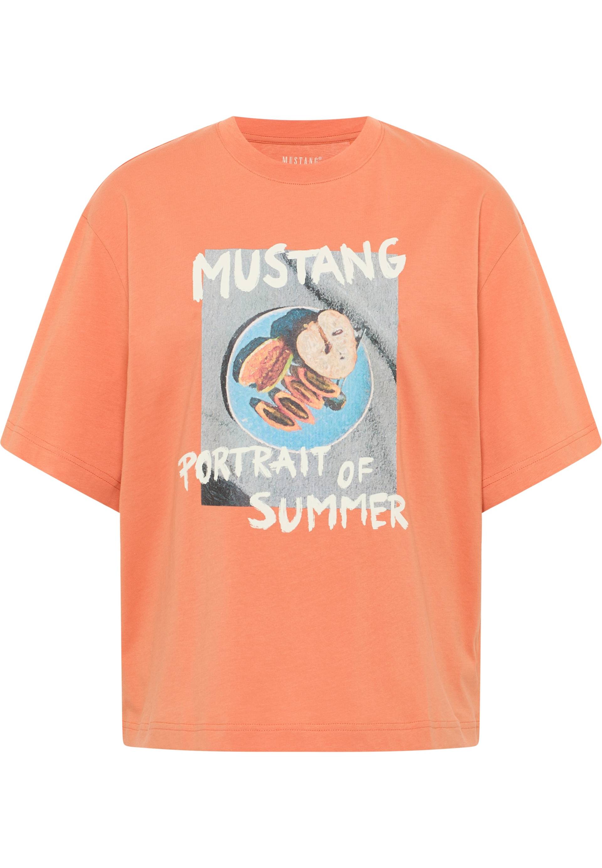 MUSTANG Kurzarmshirt »T-Shirt« von mustang