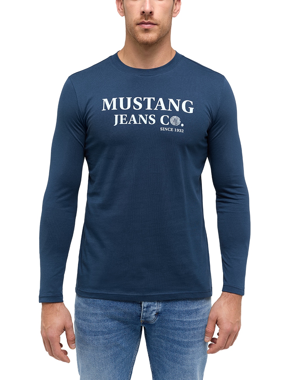 MUSTANG Langarmshirt »Langarmshirt« von mustang