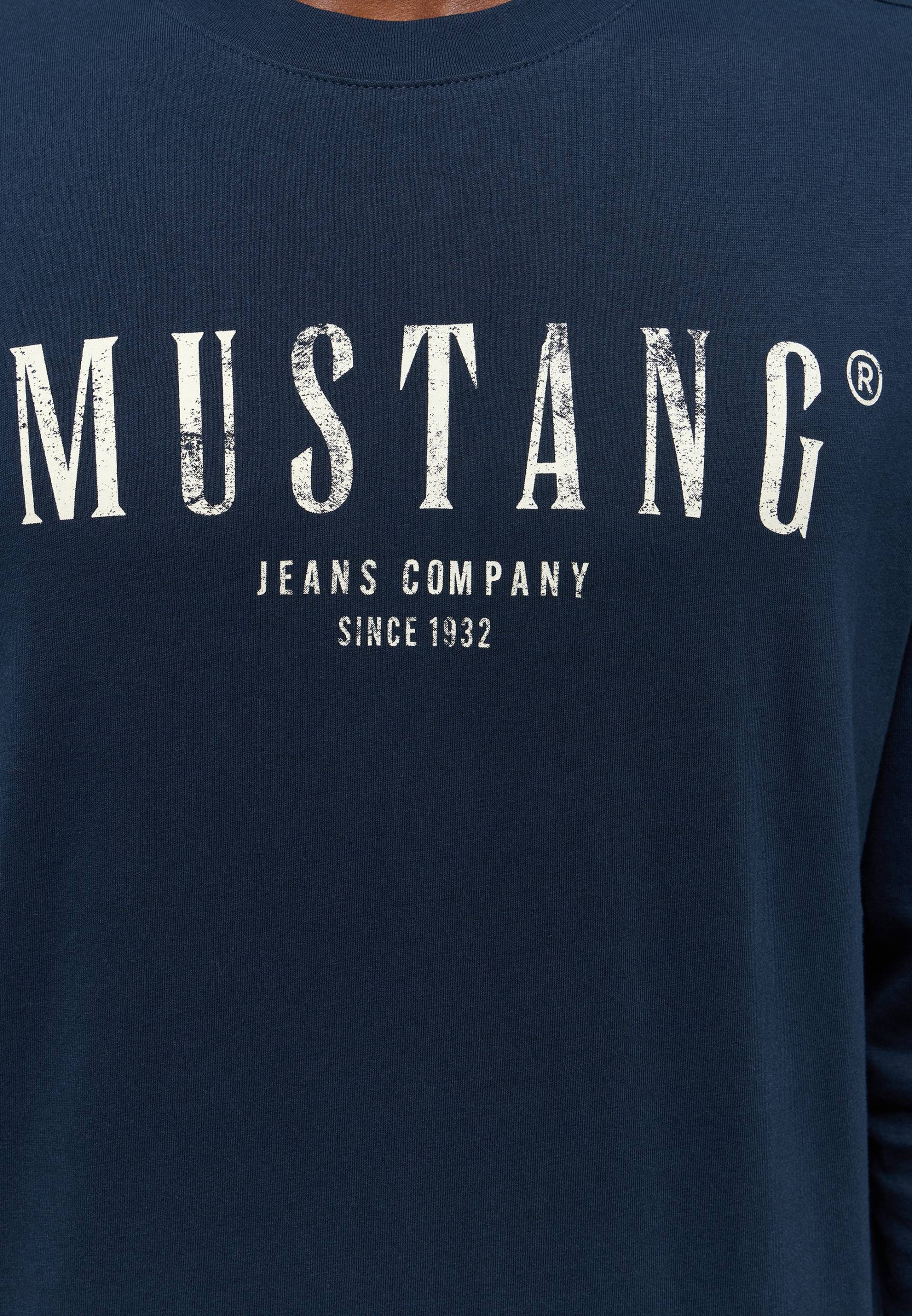 MUSTANG Langarmshirt »Langarmshirt« von mustang