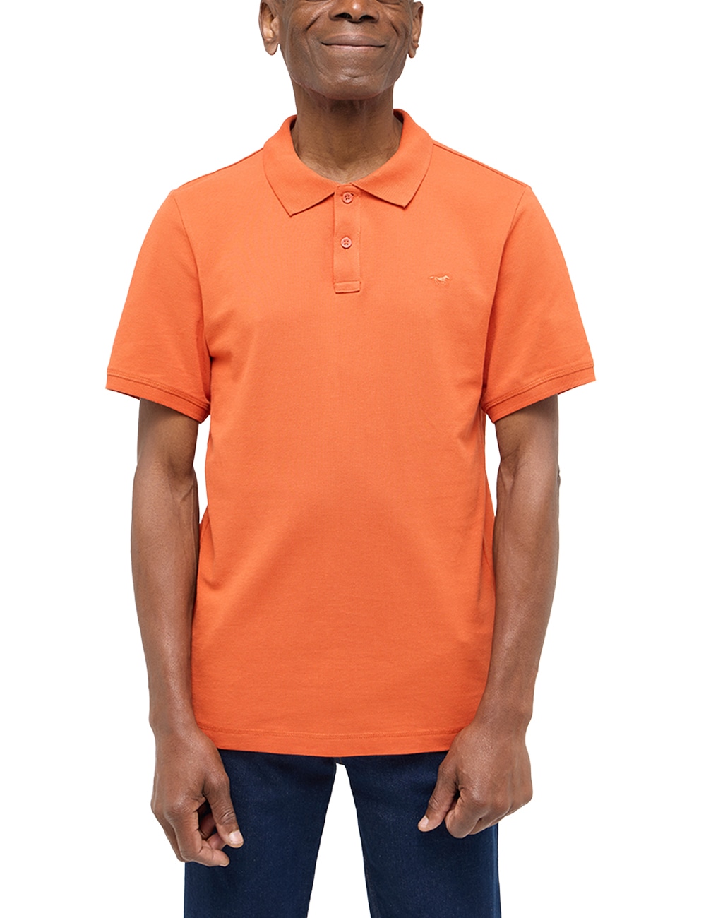 MUSTANG Poloshirt »Style Palco«, mit Logo-Stickerei MUSTANG Poloshirt »Style Palco«, mit Logo-Stickerei von mustang
