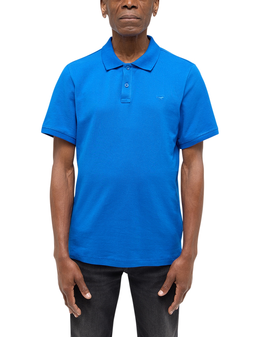 MUSTANG Poloshirt »Style Palco«, mit Logo-Stickerei MUSTANG Poloshirt »Style Palco«, mit Logo-Stickerei von mustang