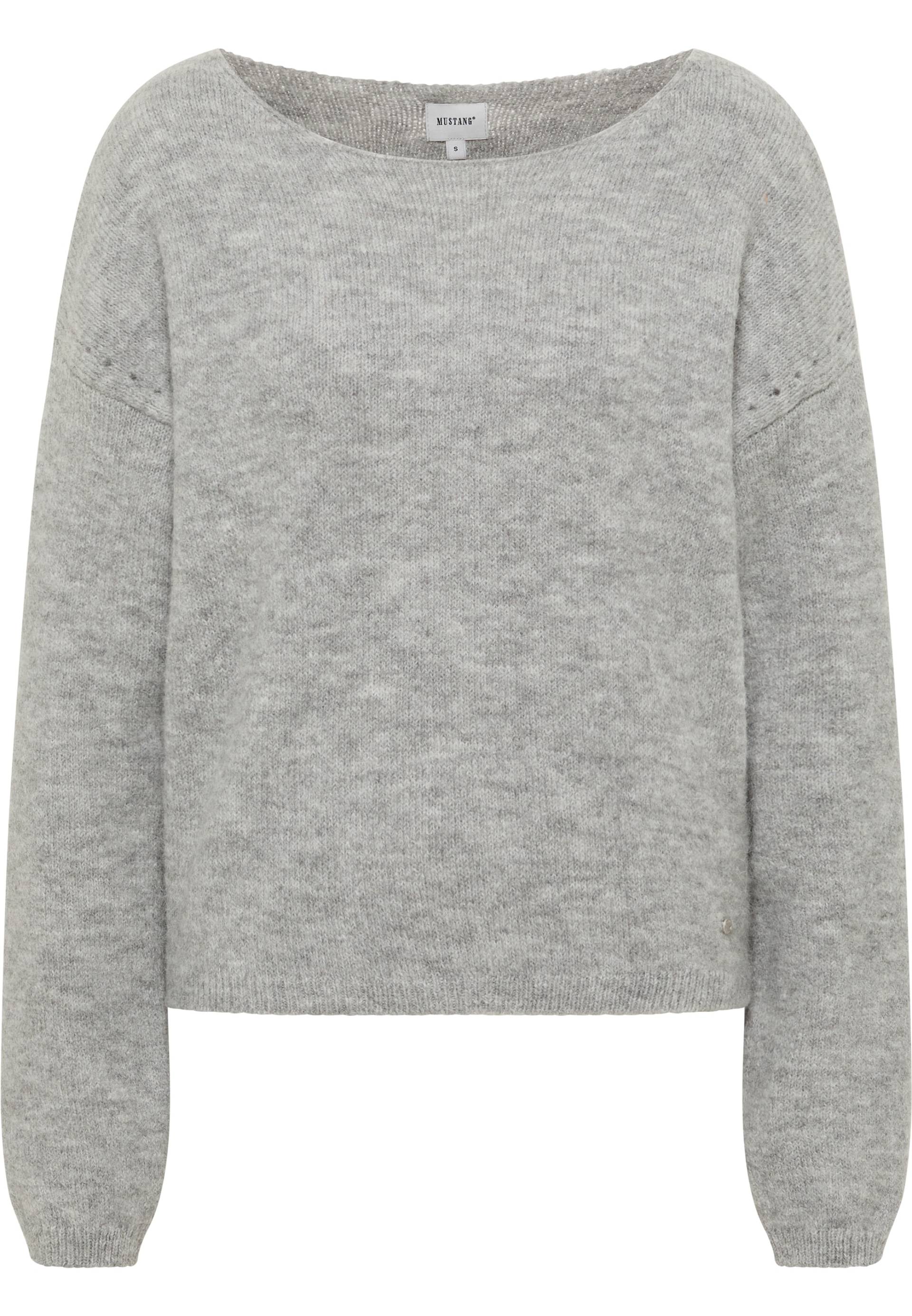 MUSTANG Sweater »Pullover Alpaka Wolle« von mustang