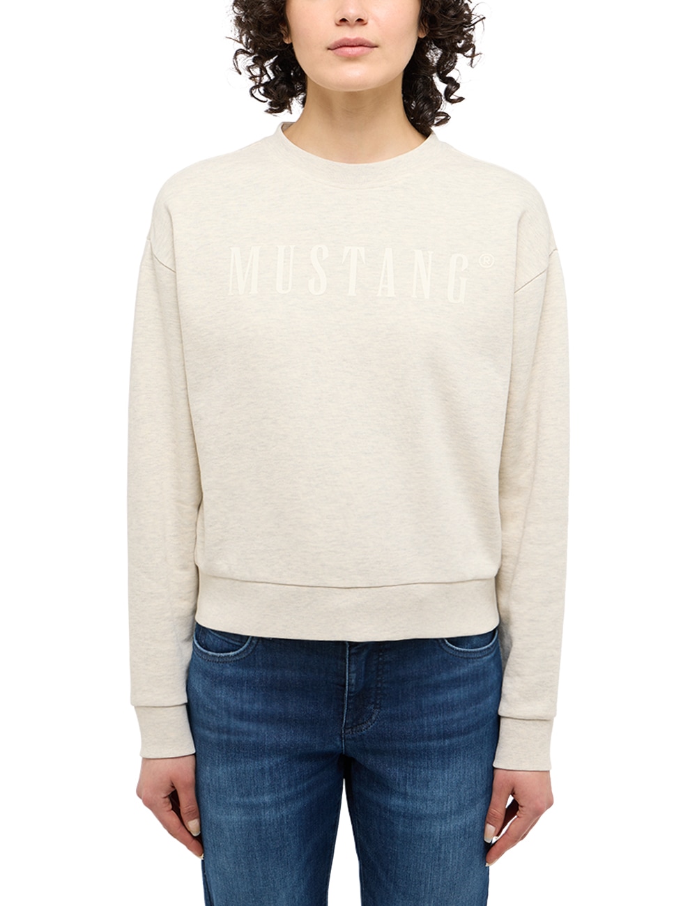 MUSTANG Sweatshirt »Style Lindsey«, mit Logoprint MUSTANG Sweatshirt »Style Lindsey«, mit Logoprint von mustang
