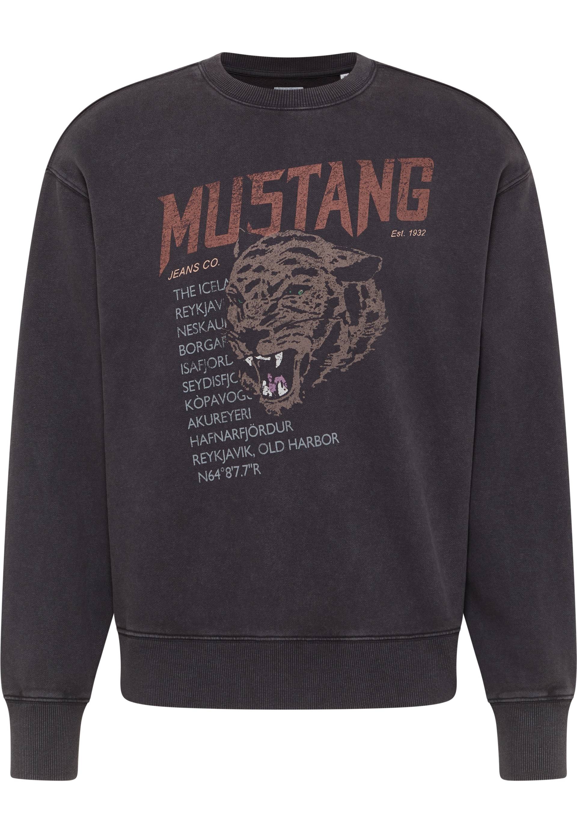 MUSTANG Sweatshirt »Sweatshirt« von mustang