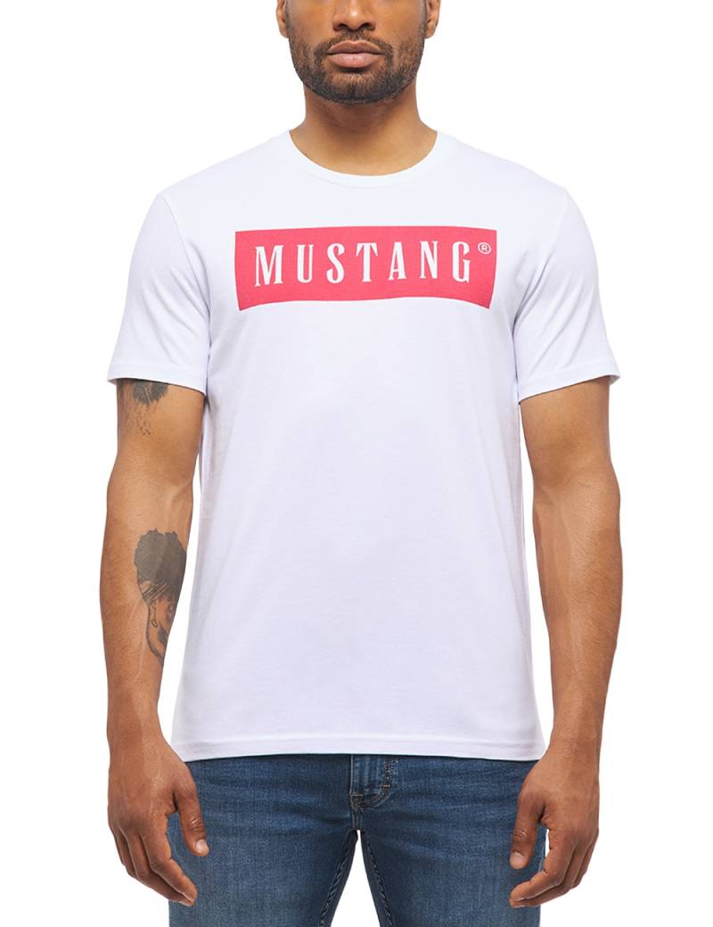 MUSTANG T-Shirt, mit Logoprint von mustang