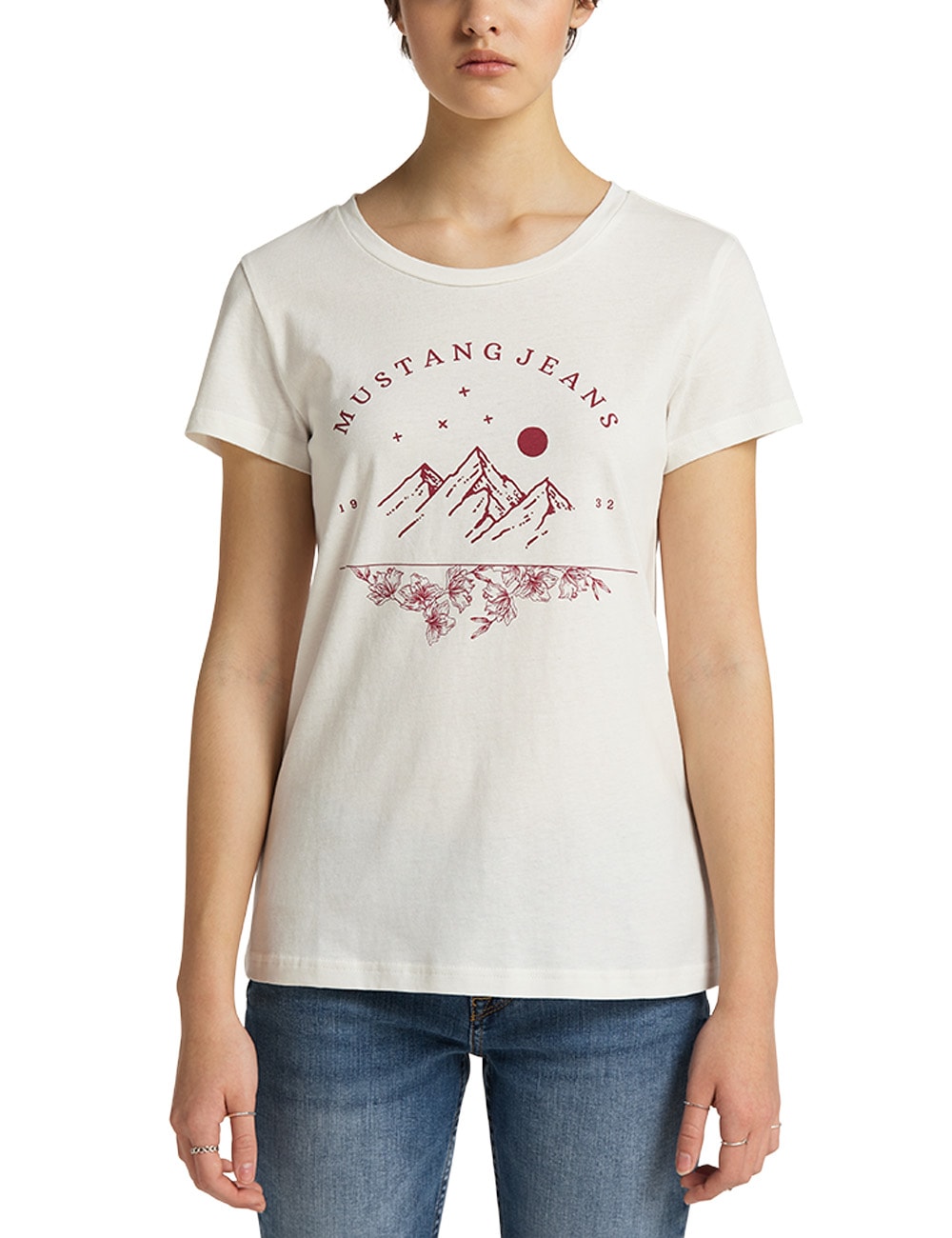 MUSTANG T-Shirt »Alexia C Print« von mustang