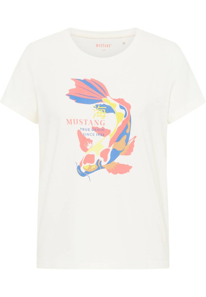 MUSTANG Kurzarmshirt »Print-Shirt« von mustang