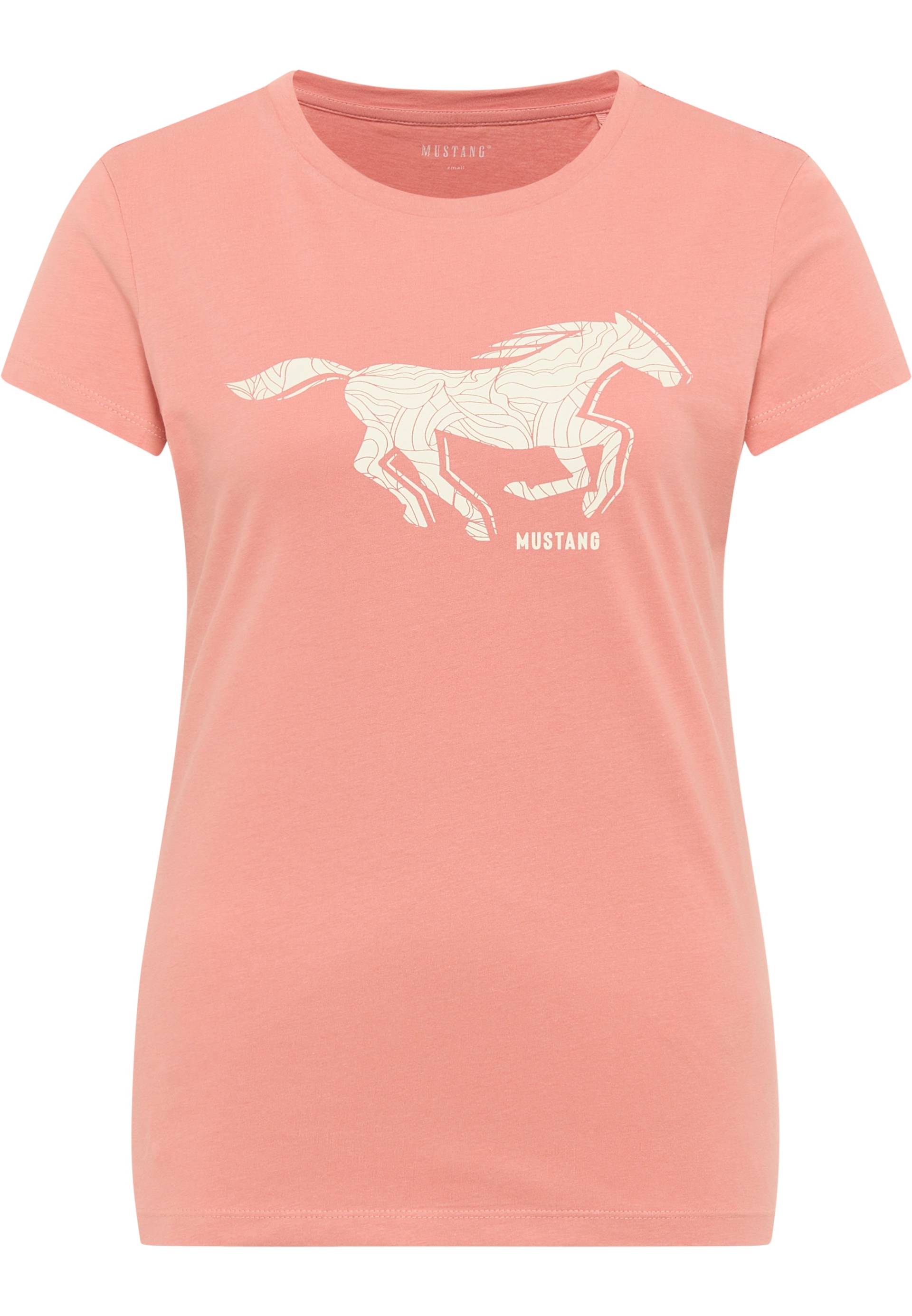 MUSTANG Kurzarmshirt »Print-Shirt« von mustang