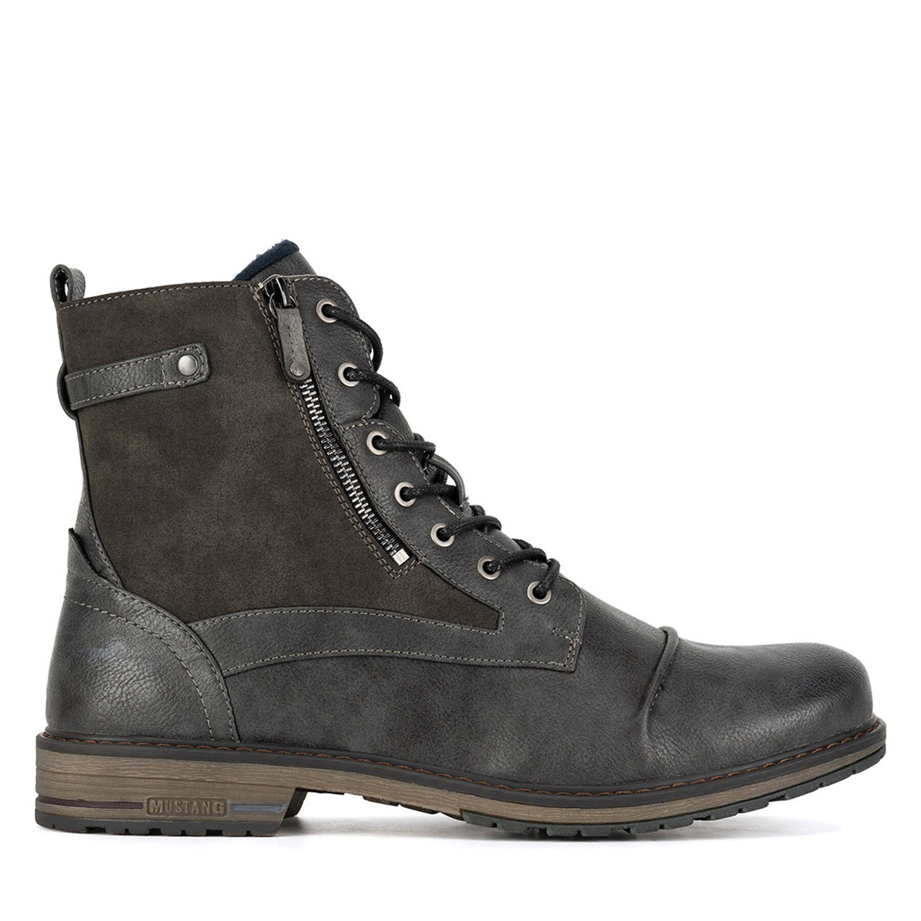 Schnürschuhe Mustang 4157-503 BIG Grau von mustang