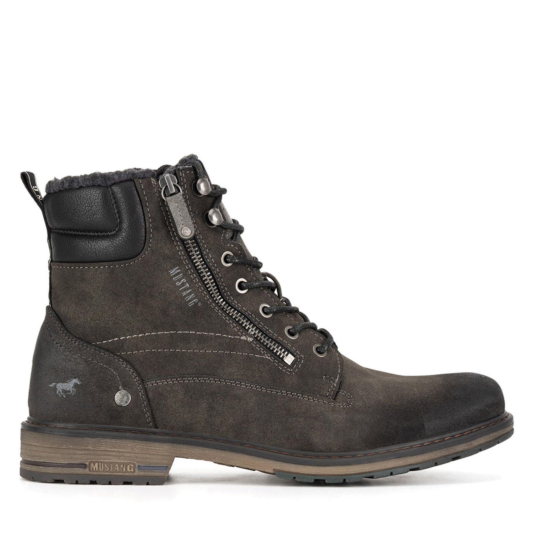 Schnürschuhe Mustang 4157-609 Grau von mustang