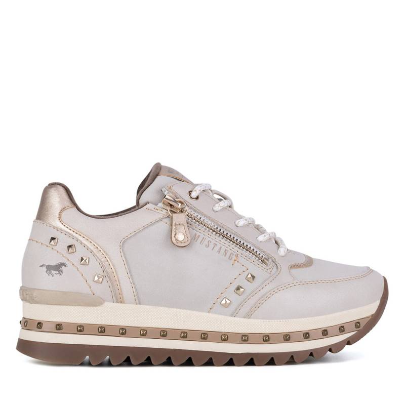 Sneakers Mustang 1347-310 Beige von mustang