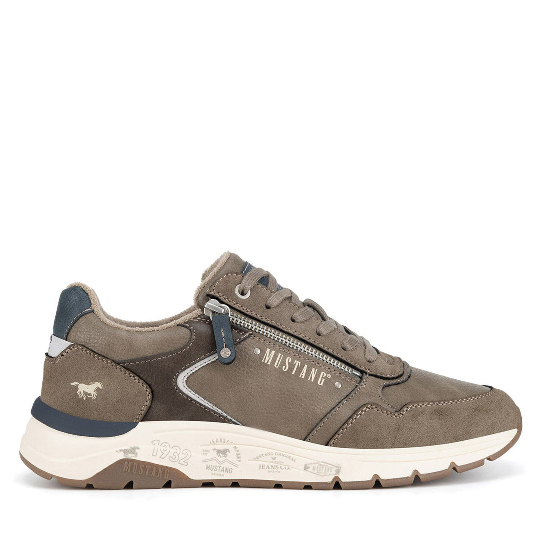 Sneakers Mustang 4200-301 BIG Beige von mustang