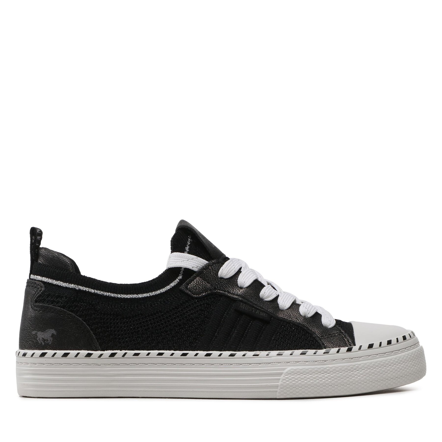 Sneakers aus Stoff Mustang 1376-304-9 Schwarz Sneakers aus Stoff Mustang 1376-304-9 Schwarz von mustang