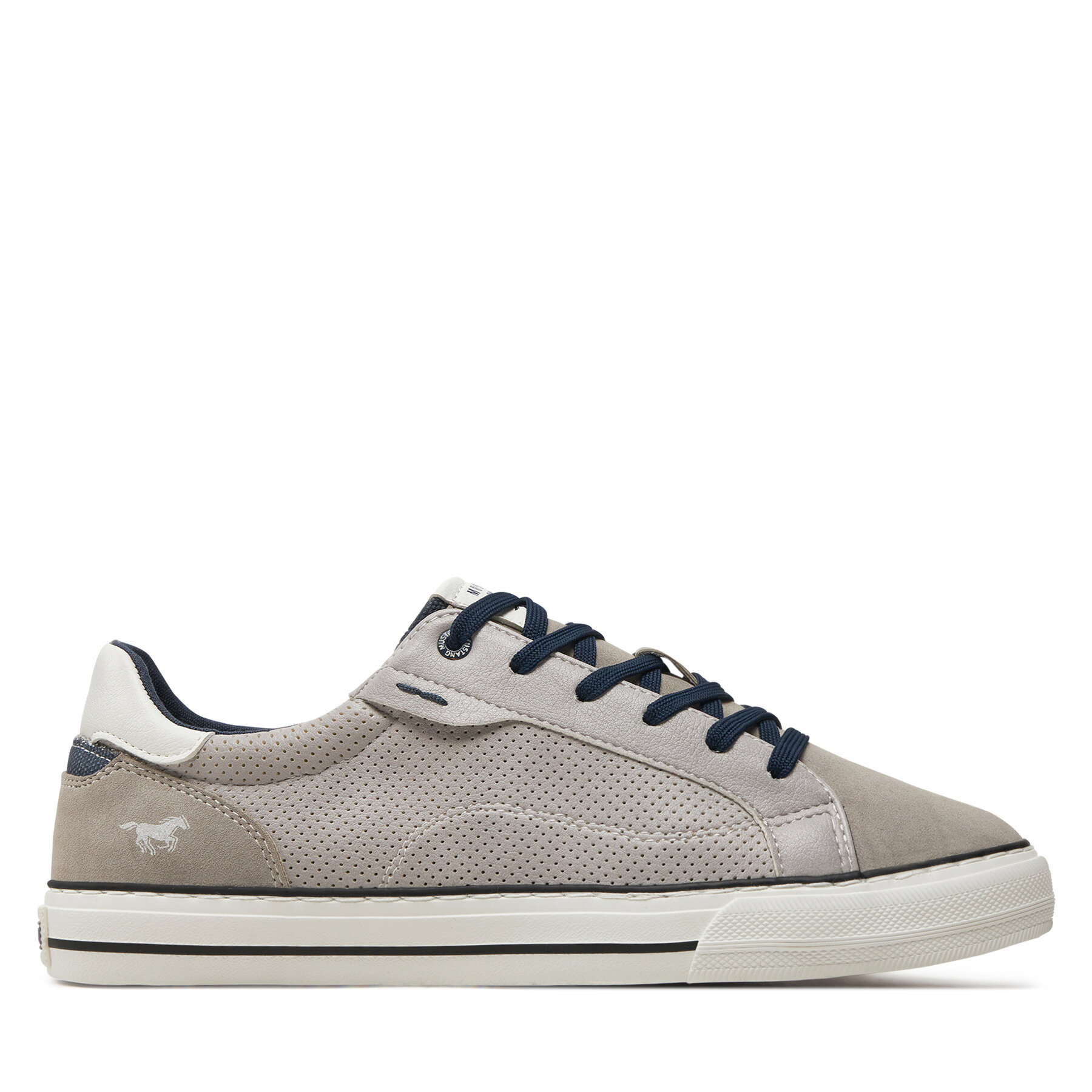 Sneakers aus Stoff Mustang 4198303 Grau von mustang