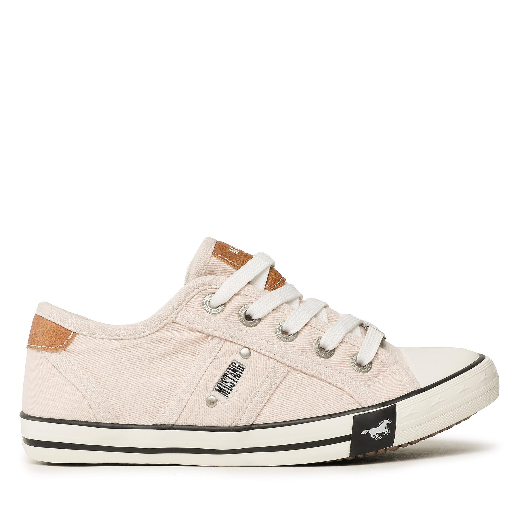 Sneakers aus Stoff Mustang 5803-319-555 Rosa von mustang