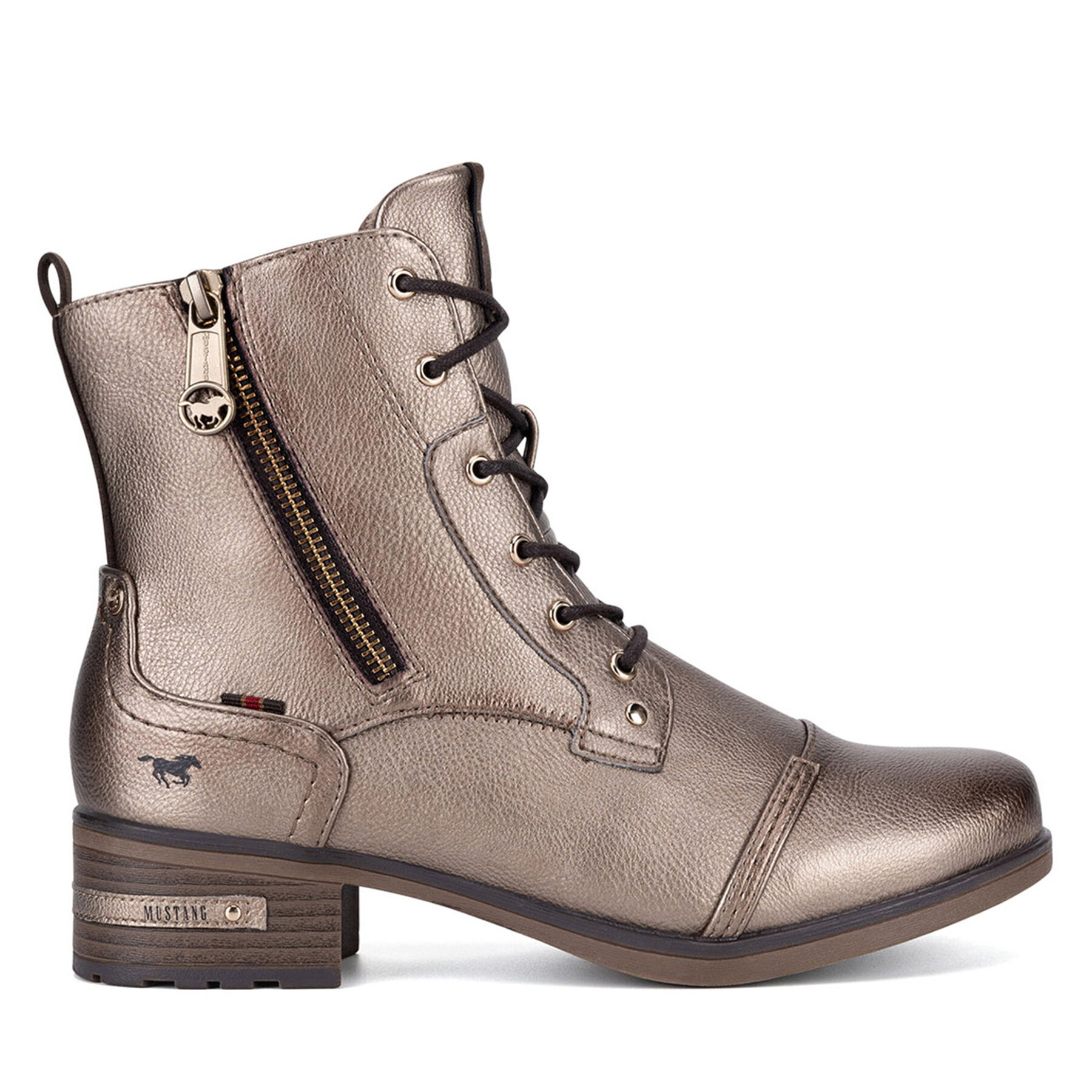 Stiefeletten Mustang 1229-513 Goldfarben von mustang