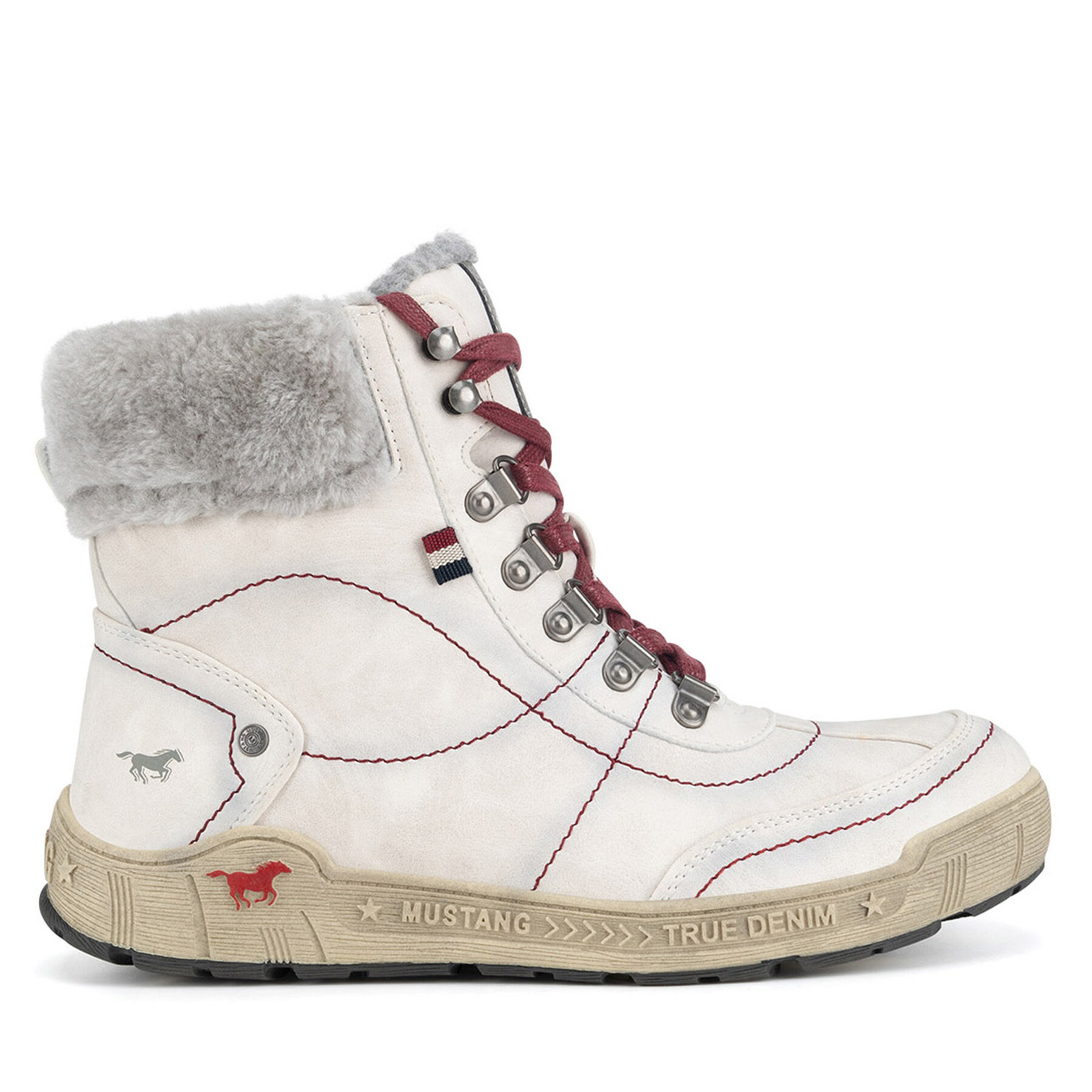 Stiefeletten Mustang 1290-607 Weiß Stiefeletten Mustang 1290-607 Weiß von mustang