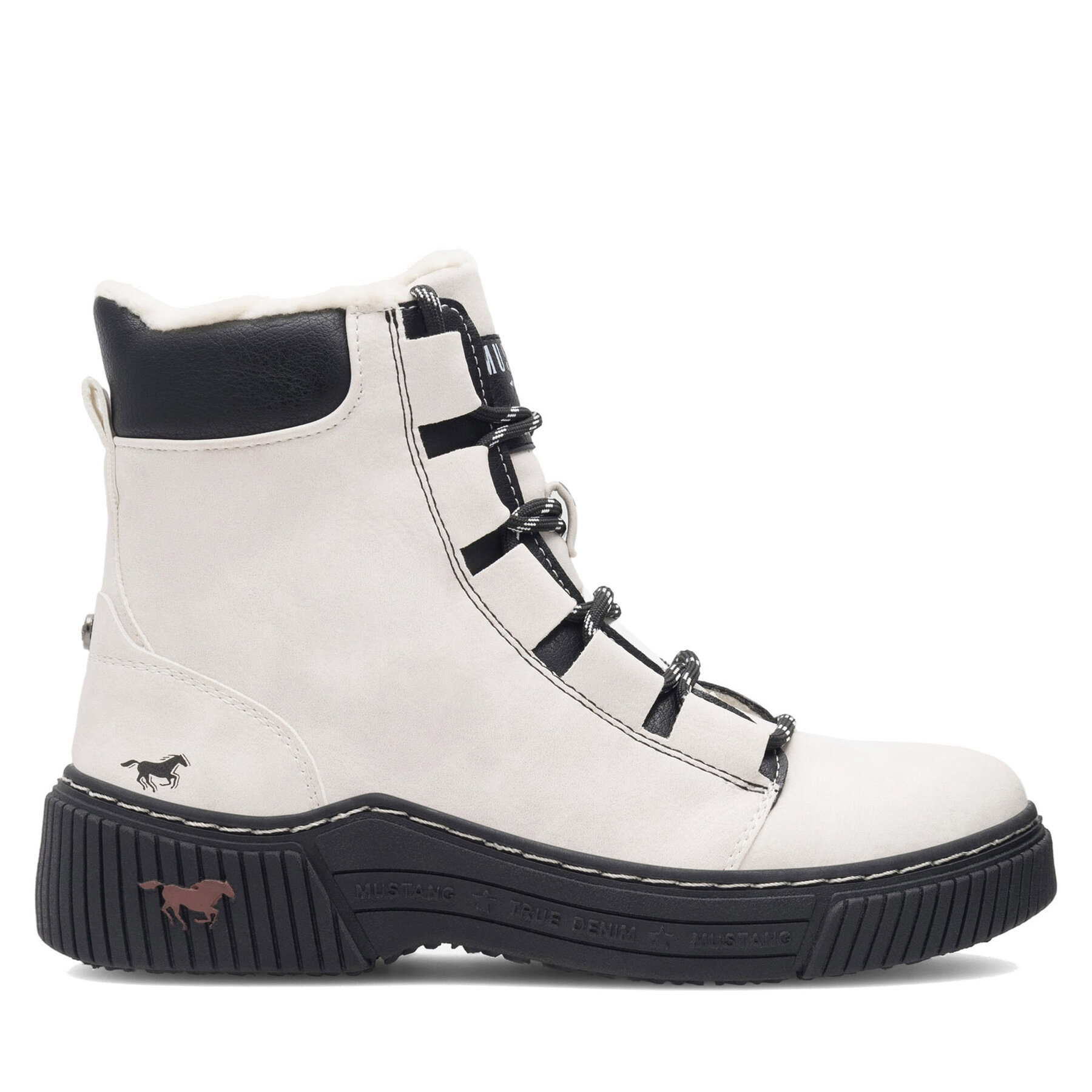 Stiefeletten Mustang 1436-605-203 Weiß von mustang