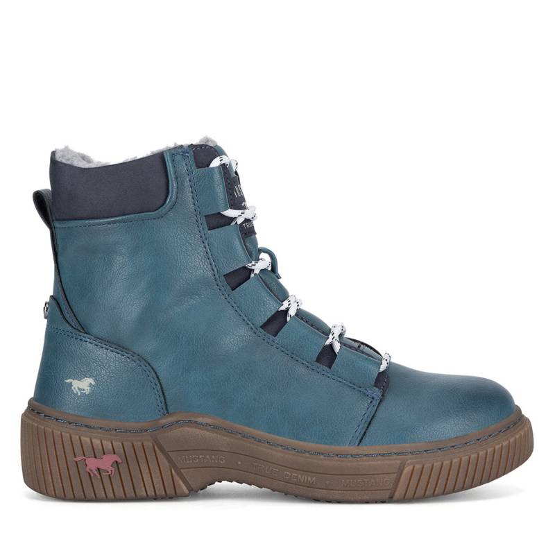 Stiefeletten Mustang 1436-605 Türkisfarben von mustang