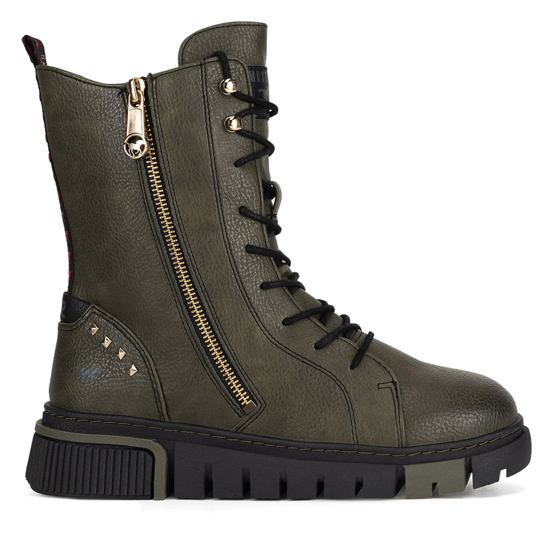 Stiefeletten Mustang 1502-502 Khakifarben von mustang