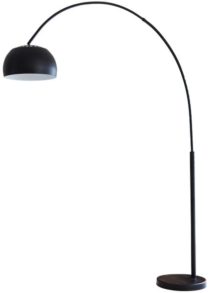 Bogenlampe schwarz 170x38x205 von mutoni casual