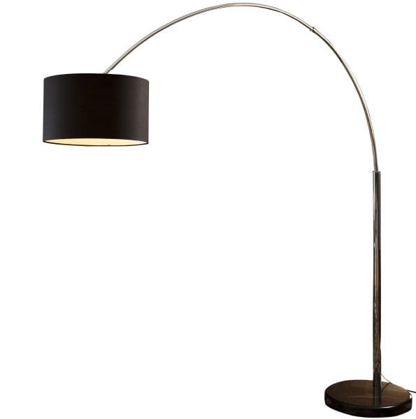 Bogenlampe 210cm schwarz von mutoni casual