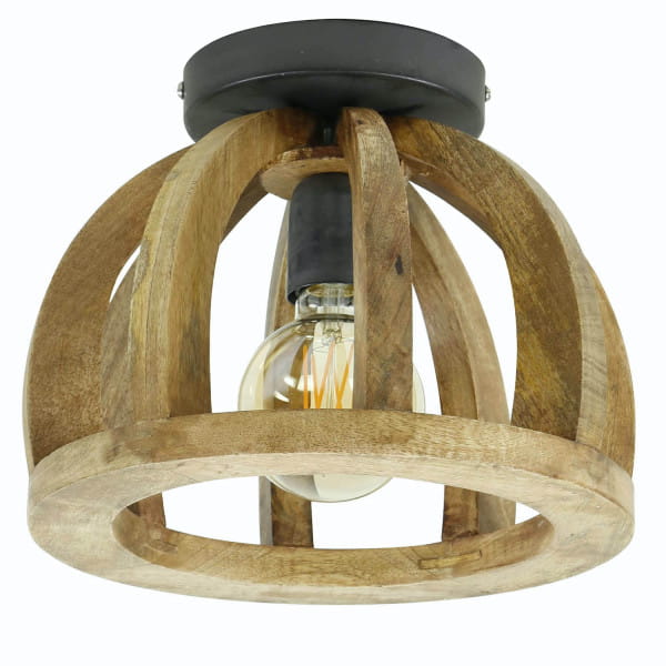Deckenlampe Curved Wood 1L von mutoni industrial