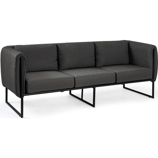 Gartensofa 3-Sitzer Pixel anthrazit von mutoni lifestyle